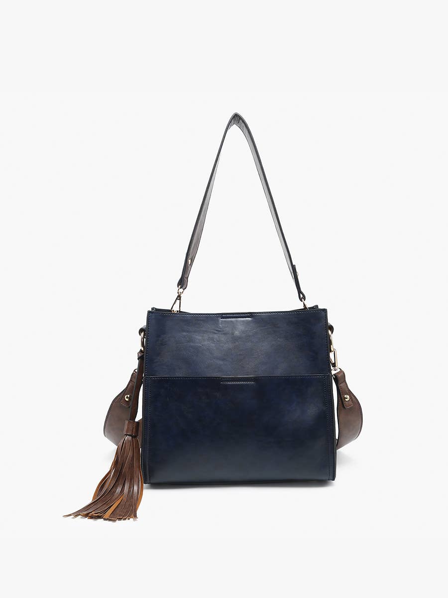 M1867 Lyla 2-in-1 Bucket Bag w/ Guitar Strap