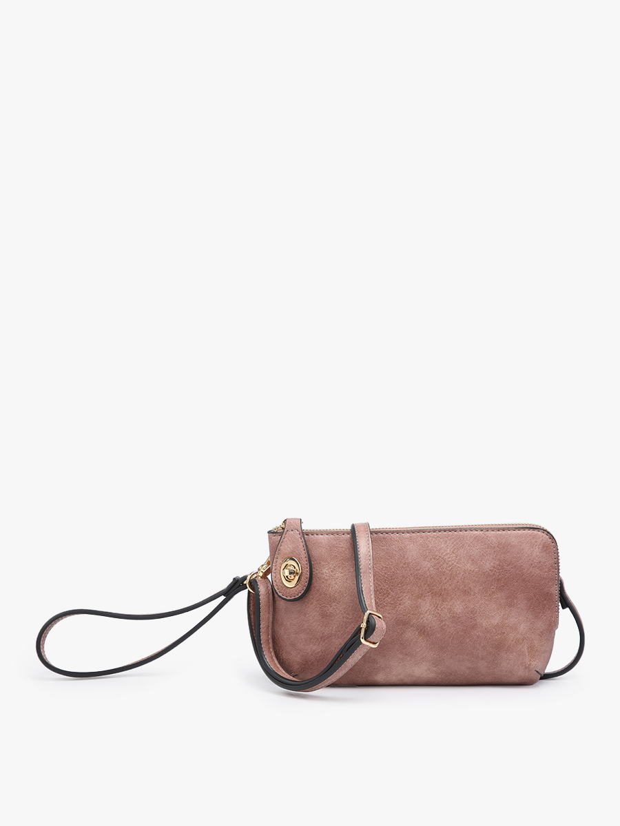 M1818 Kendall Crossbody/Wristlet w/ Twist Lock Closure