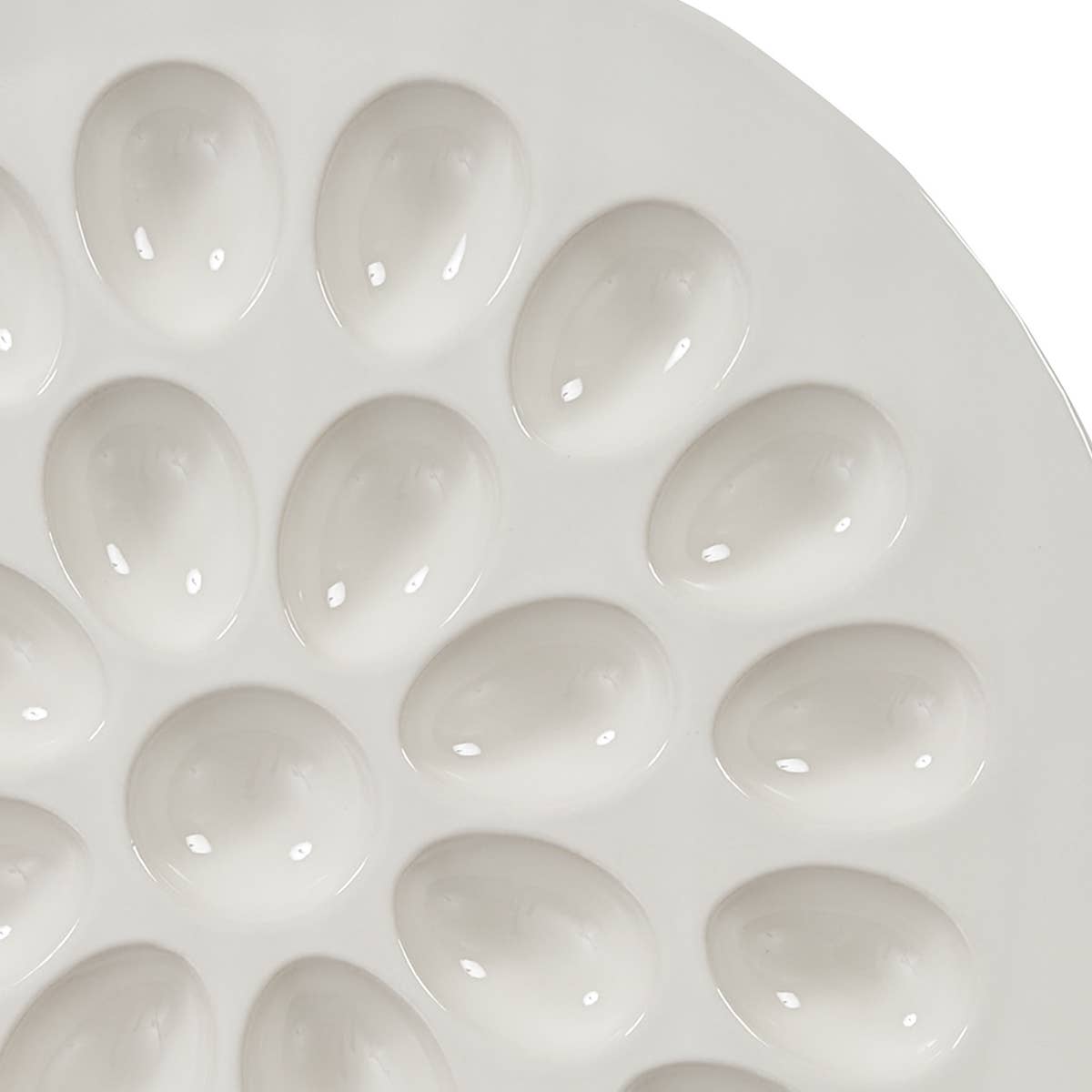 Spring In Bloom Egg Platter