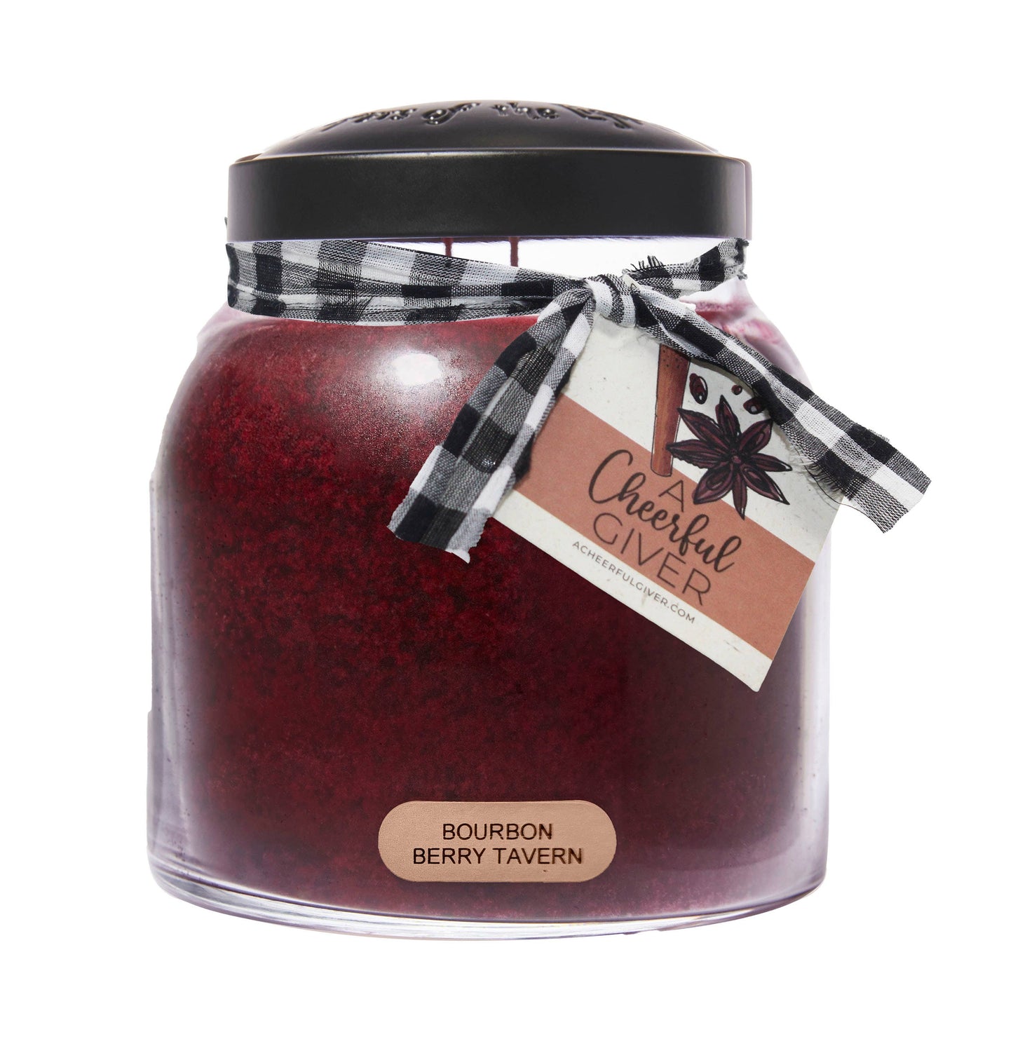 34oz KOTL Papa Jar Candle- Bourbon Berry Tavern