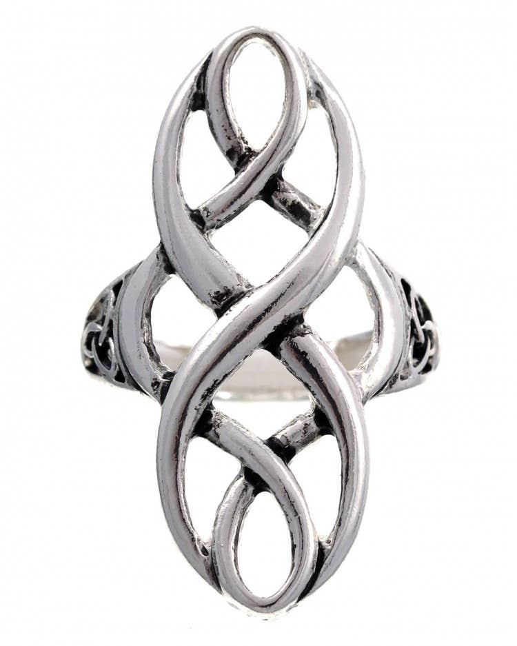 FR2006 Celtic Metal Stretch Ring