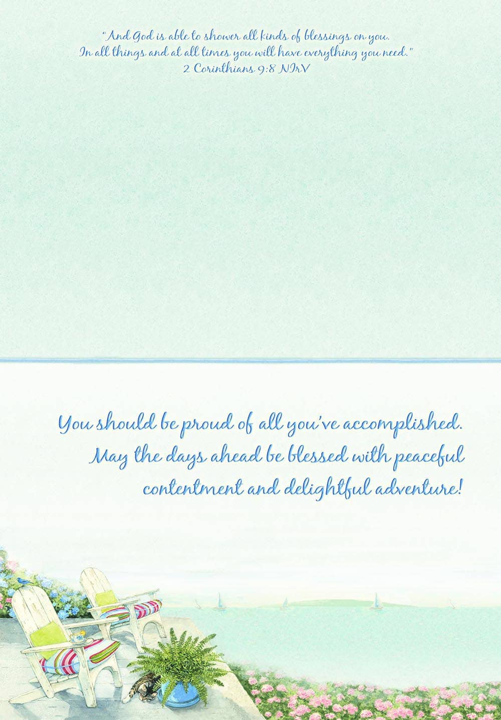 Retirement Retreat - Retirement Scripture Card