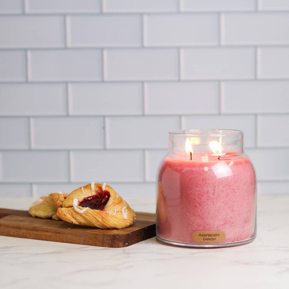 KOTL Papa Candle (34oz.) - Raspberry Danish