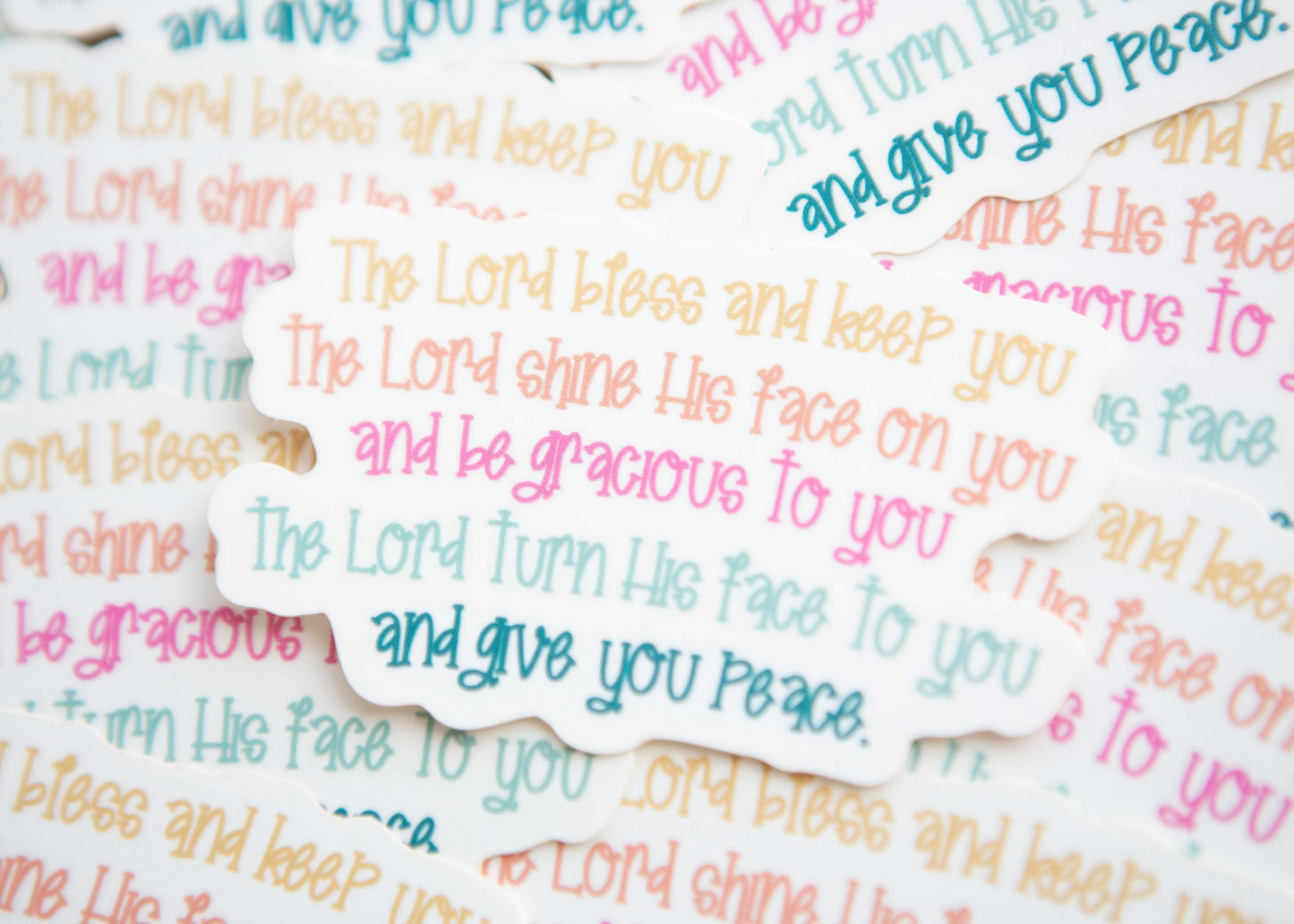 The Blessing Christian Vinyl Sticker