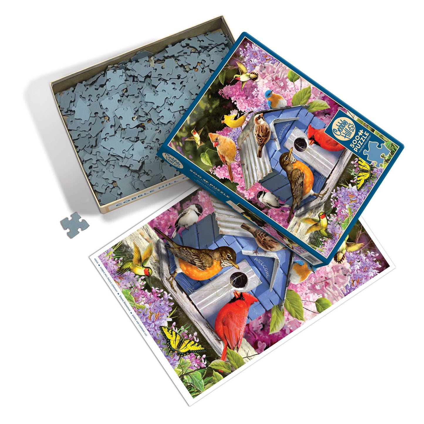 Spring Birdhouse 500pc puzzle