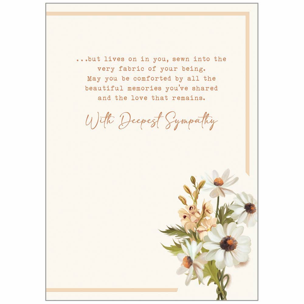 A Mother's Love - Sympathy Loss of Mother Card
