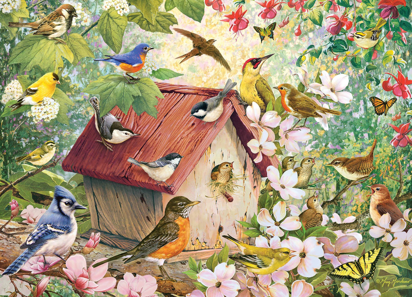 Blooming Spring 1000pc puzzle