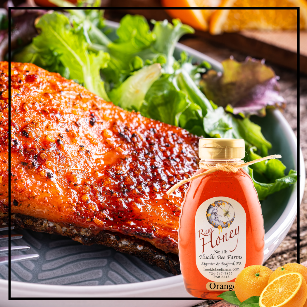 Orange Infused Raw Honey