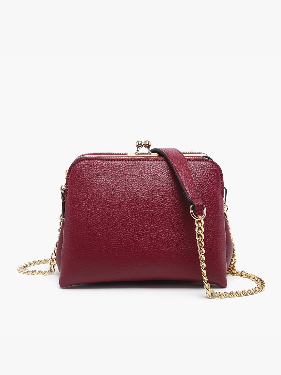 M2590 Kiva Snap Pouch Crossbody w/ Chain Strap