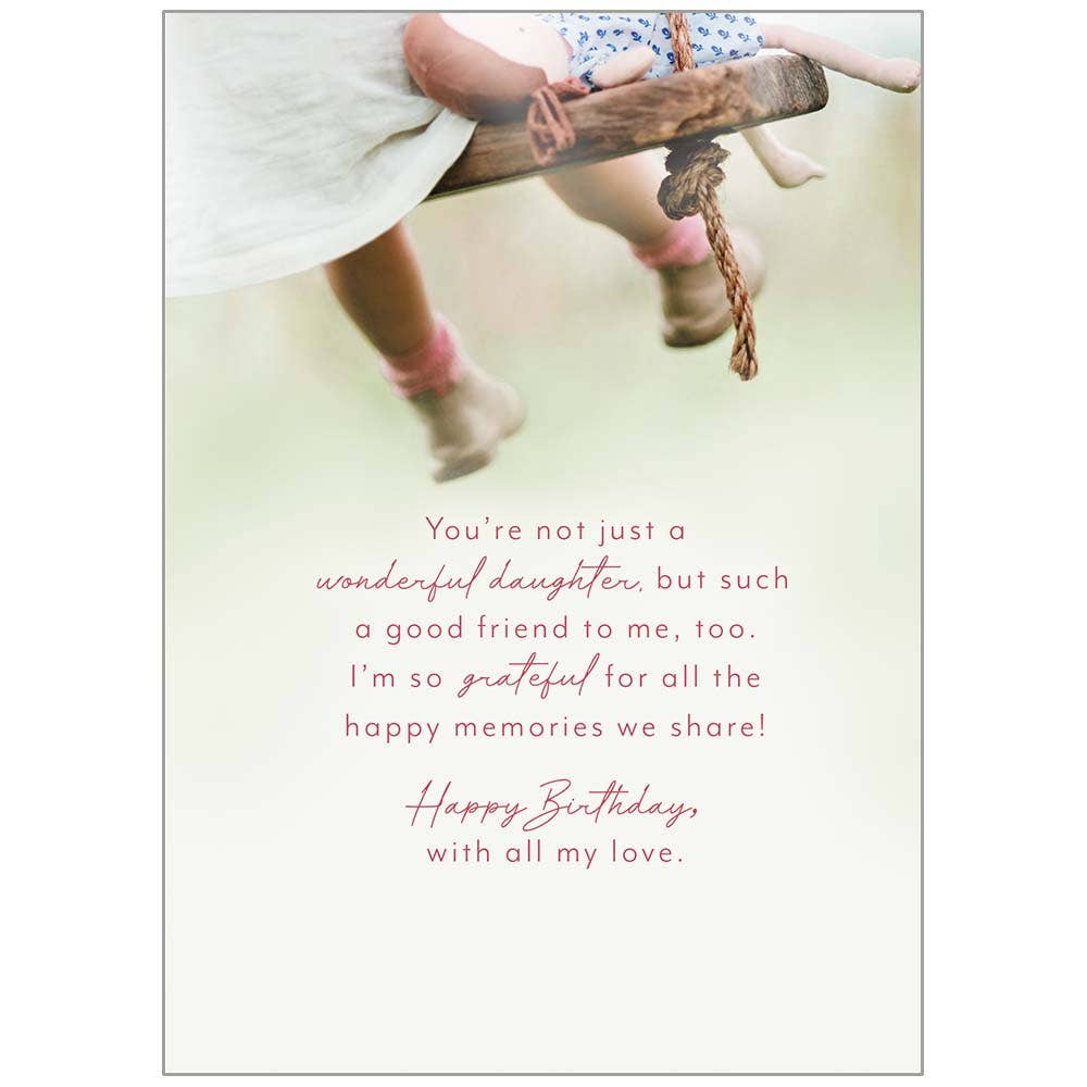 Let's Swing Birthday - Daughter Card