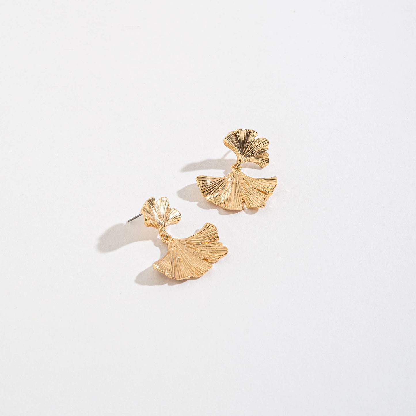 Sale - Ginkgo Drop Earrings