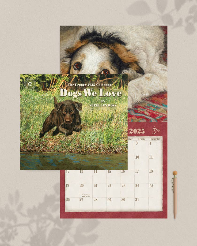Dogs We Love 2025 Wall Calendar