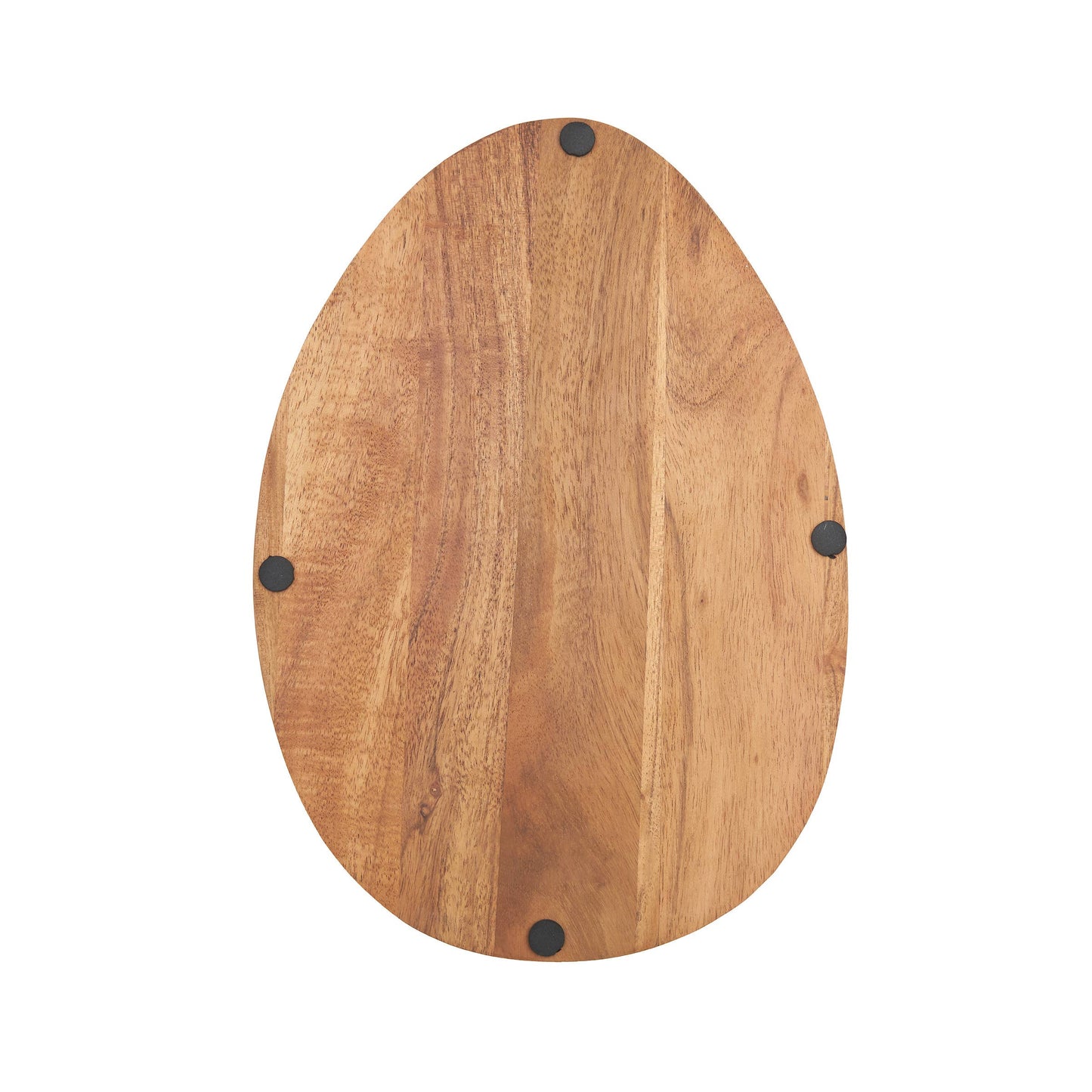 Easter Deviled Egg Shaped Wood Serving Tray