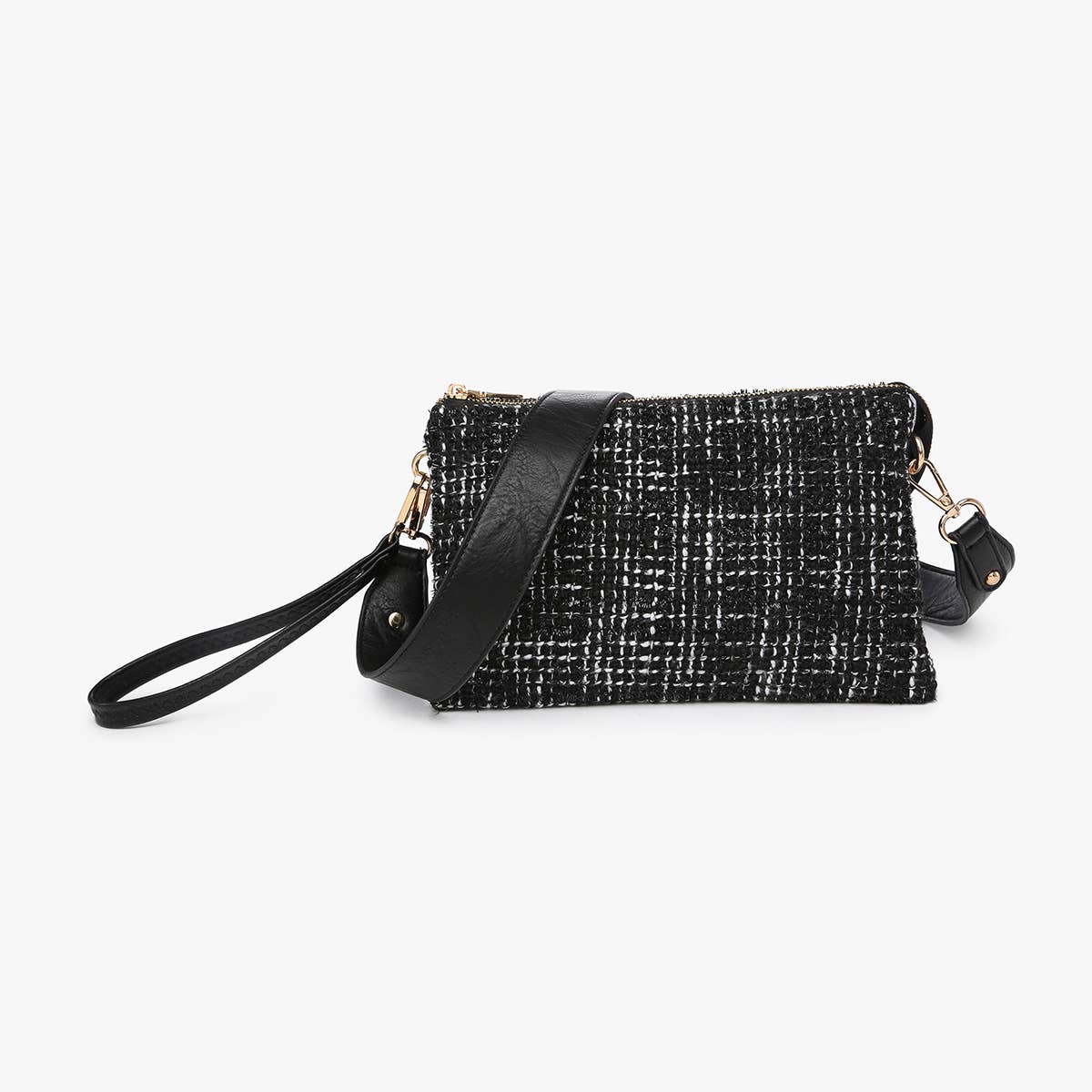 M2056TWD Izzy Tweed Crossbody w/ Guitar Strap