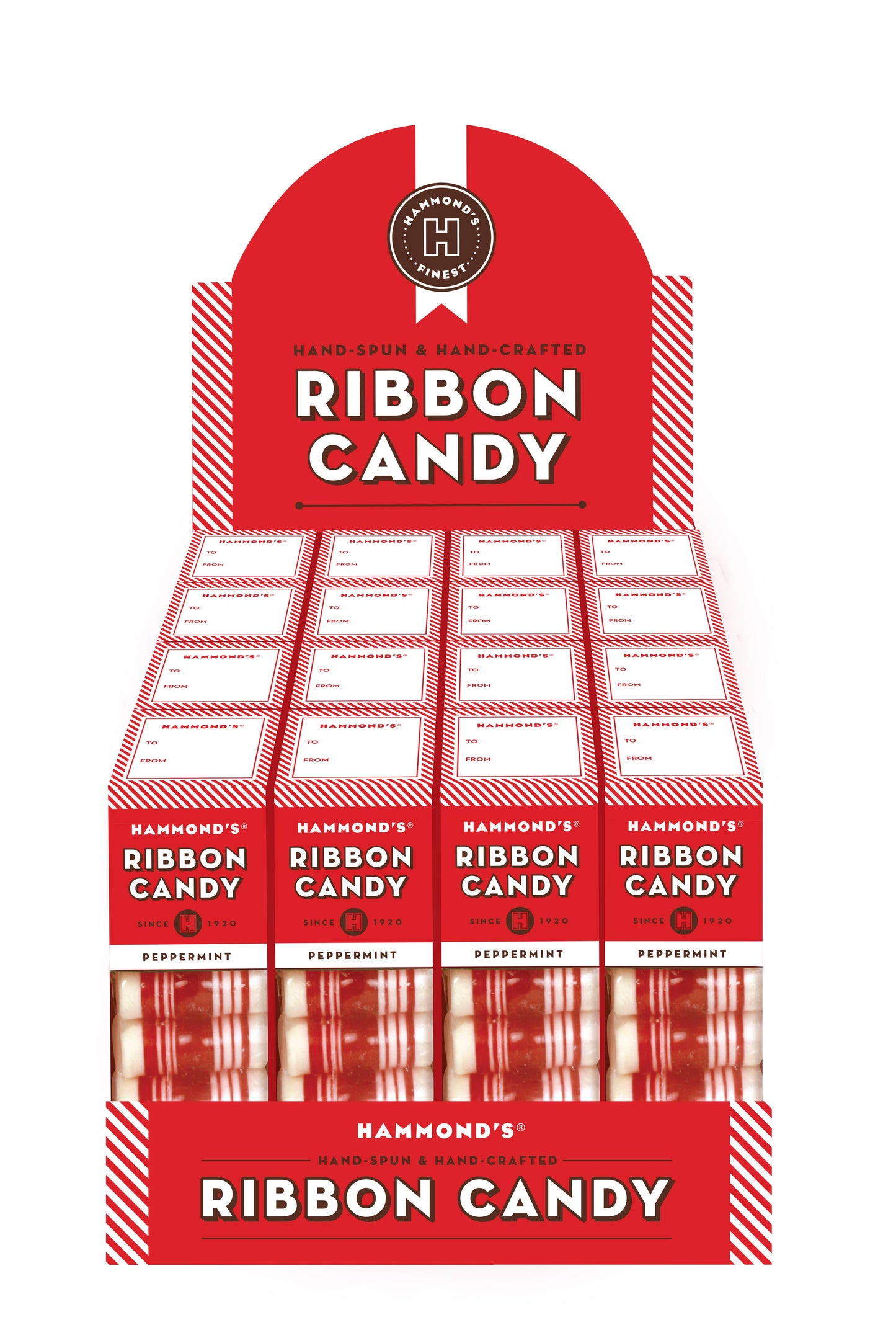 Ribbon Strip Christmas Assortment w/ Display 3oz