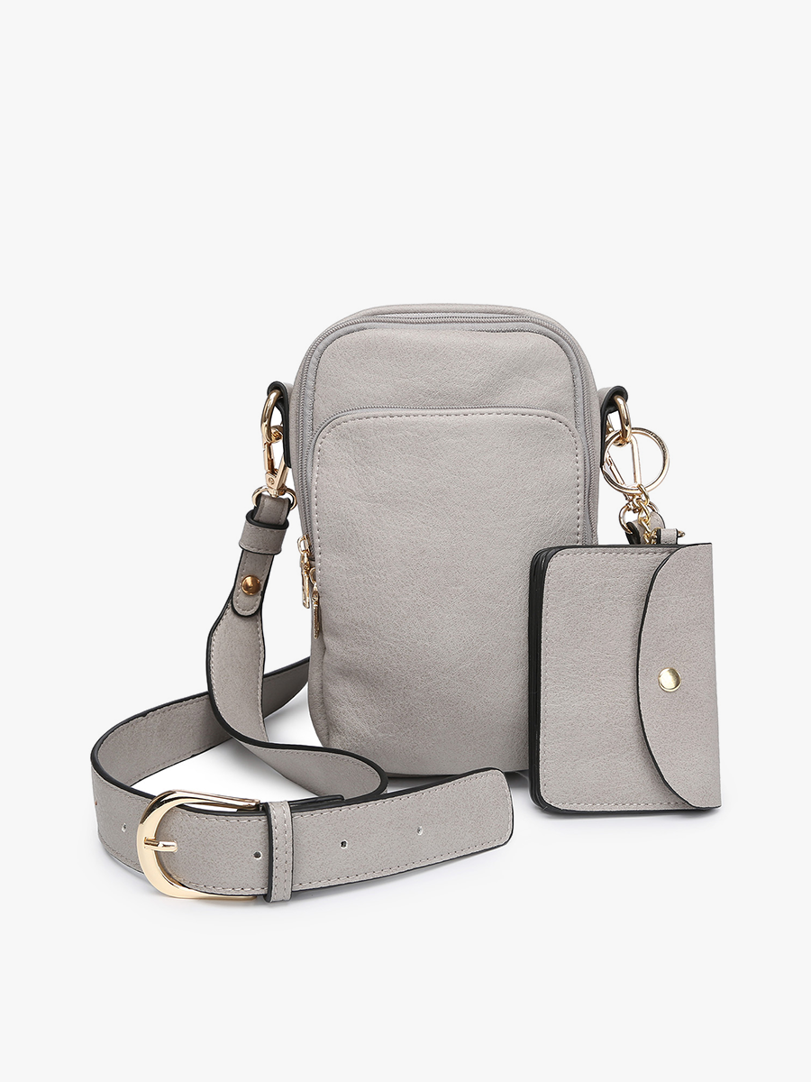 M2080 Parker 3 Compartment Crossbody w/ Pouch
