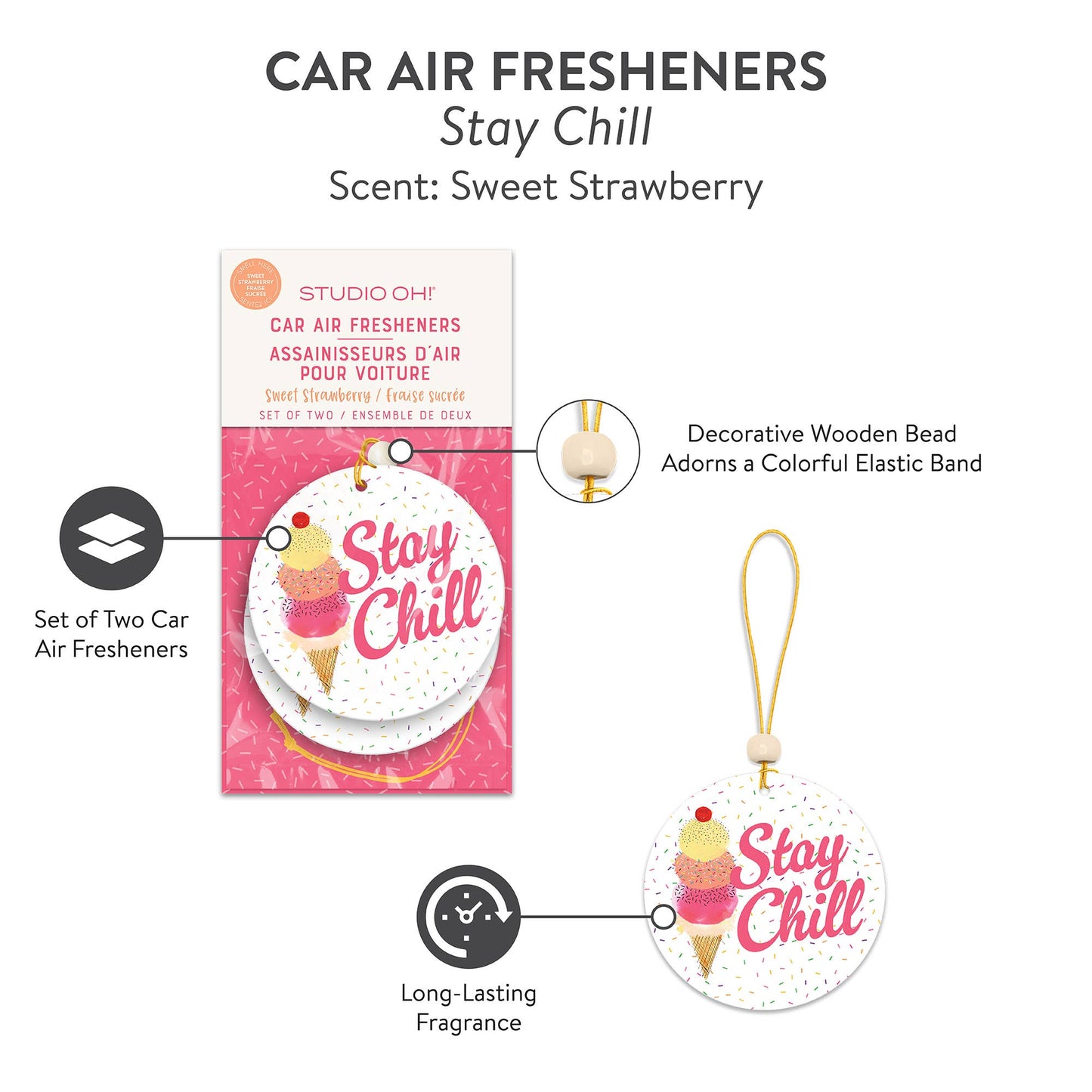 Stay Chill Car Air Freshener