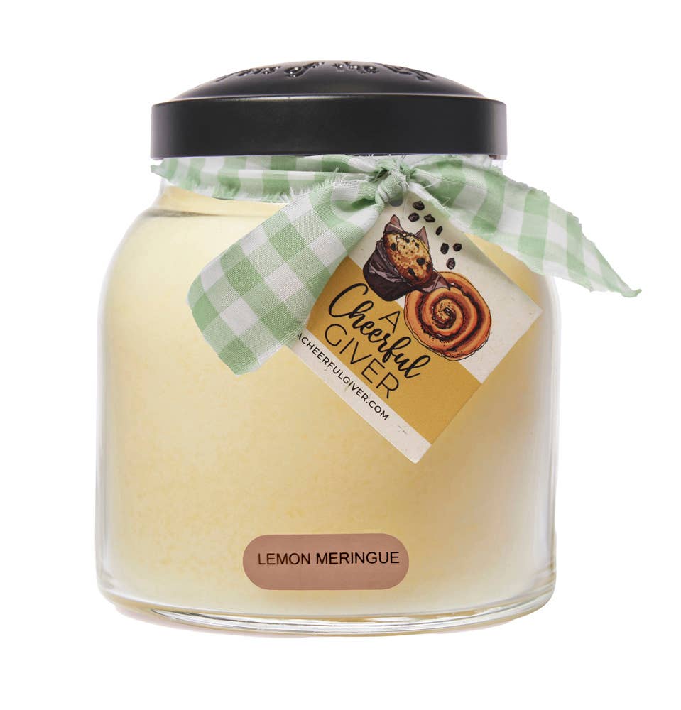 34oz KOTL Papa Jar Candle- Lemon Meringue
