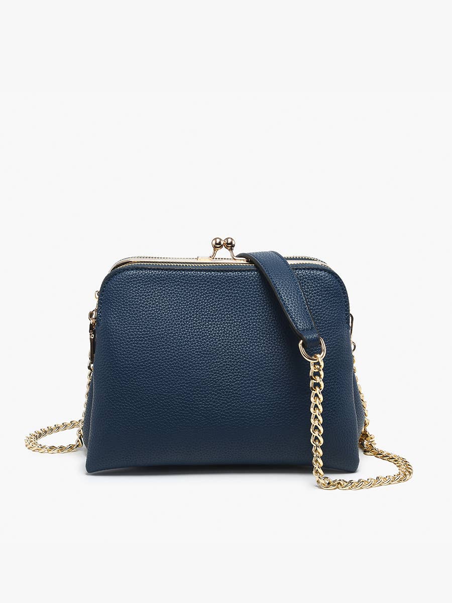 M2590 Kiva Snap Pouch Crossbody w/ Chain Strap