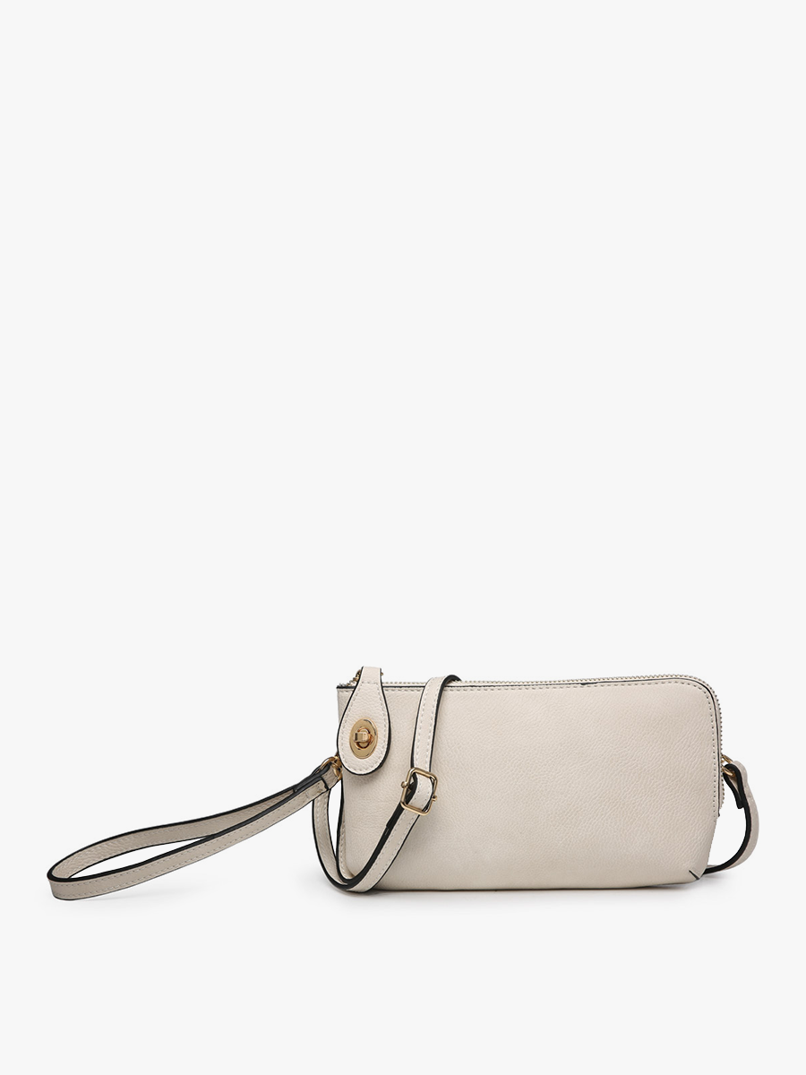M1818 Kendall Crossbody/Wristlet w/ Twist Lock Closure