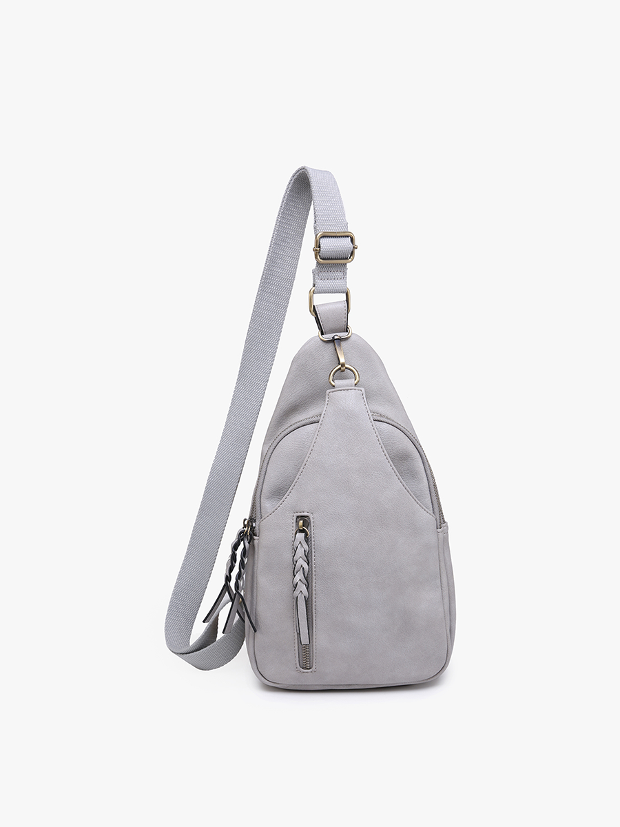 M2342 Nikki Dual Compartment Sling Pack Bag