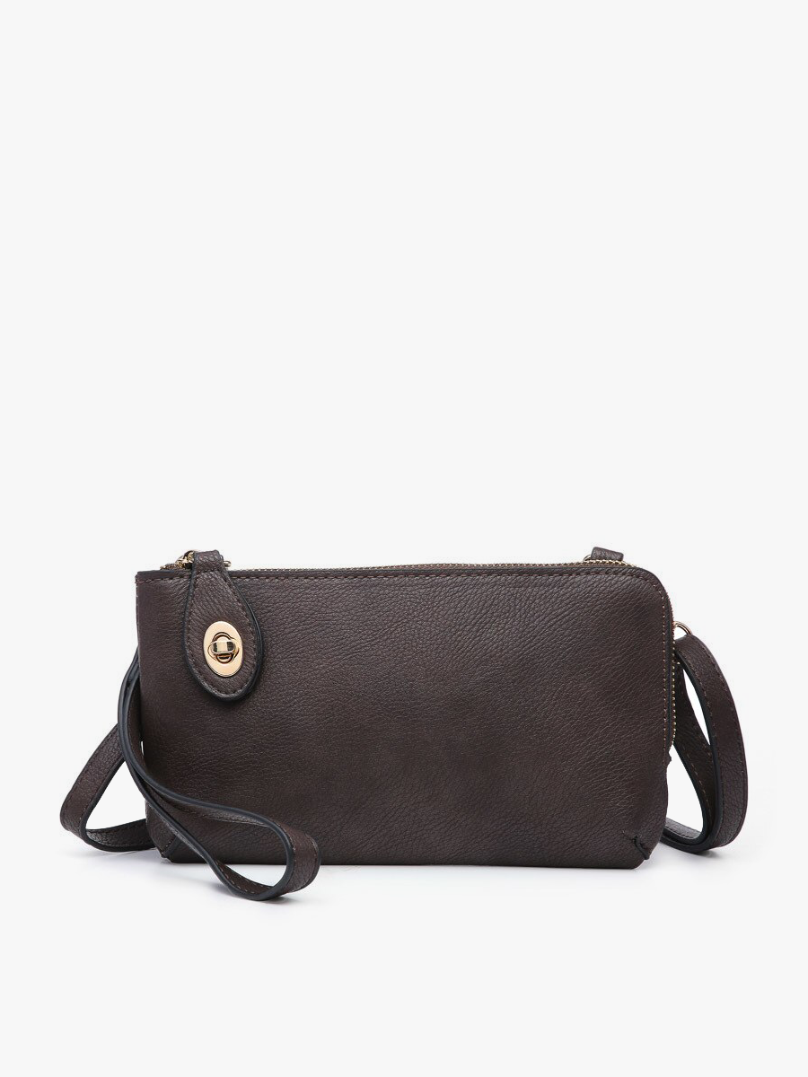 M1818 Kendall Crossbody/Wristlet w/ Twist Lock Closure