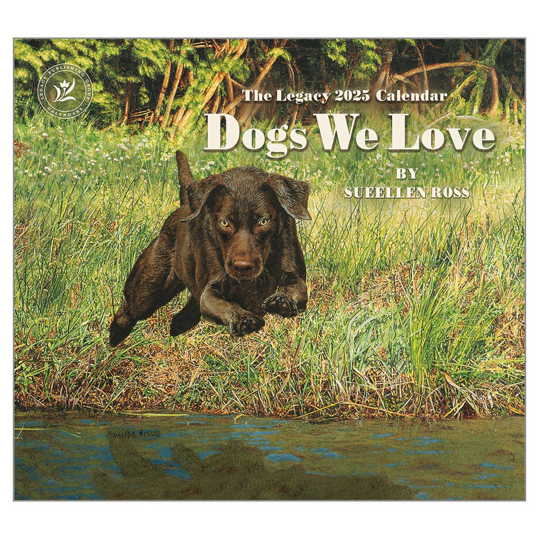 Dogs We Love 2025 Wall Calendar