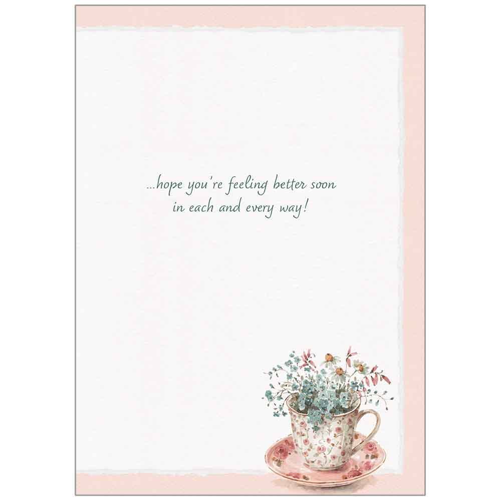 Garden Tea - Get Well Card