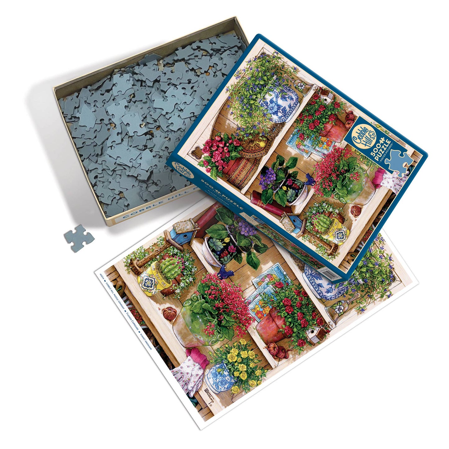 Flower Cupboard 500pc puzzle