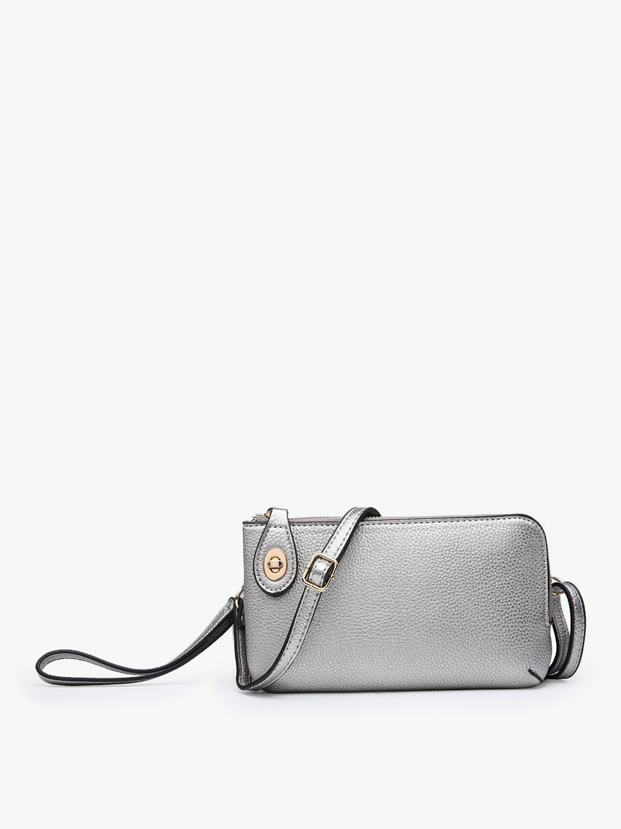 M1818 Kendall Crossbody/Wristlet w/ Twist Lock Closure
