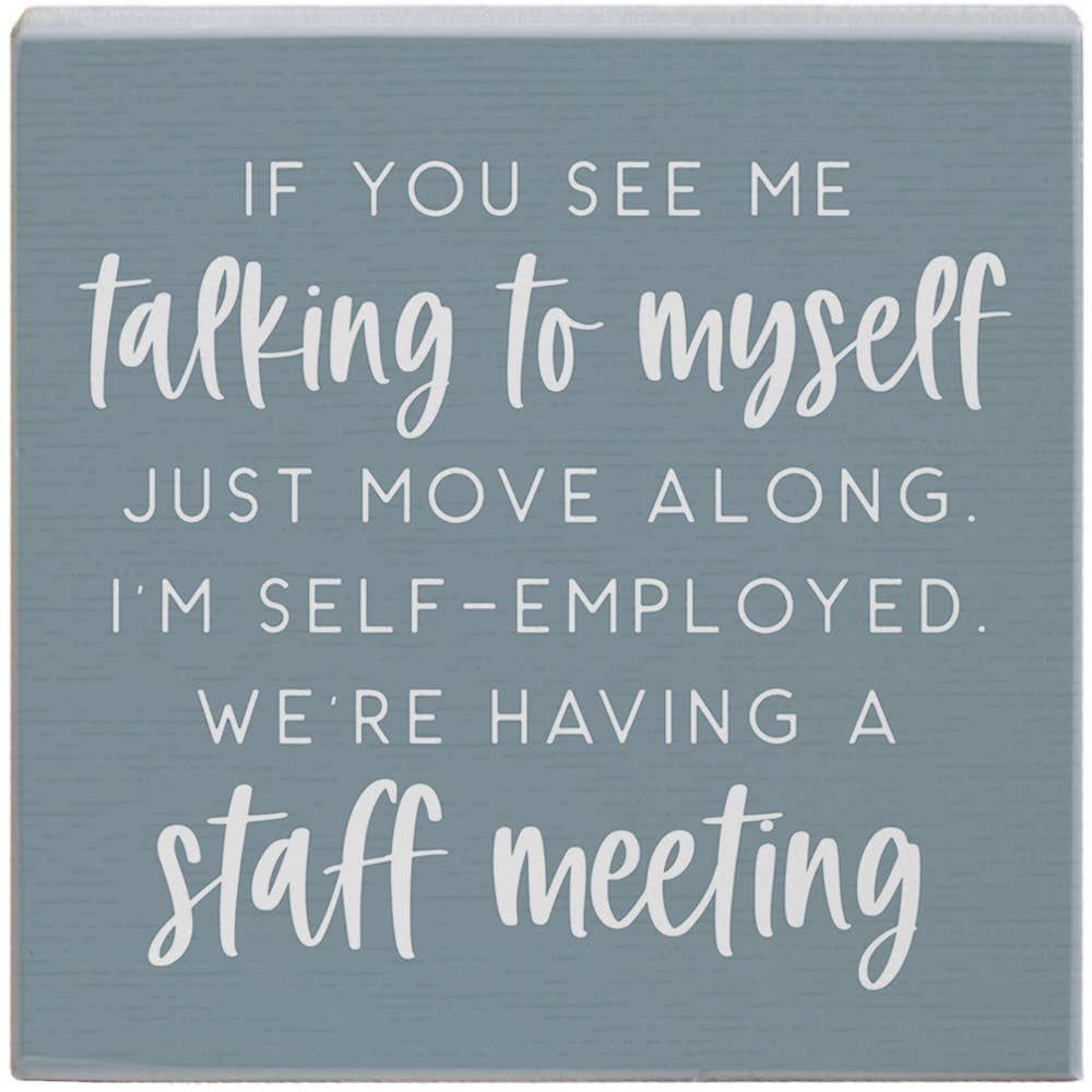 Staff Meeting - Gift-A-Block