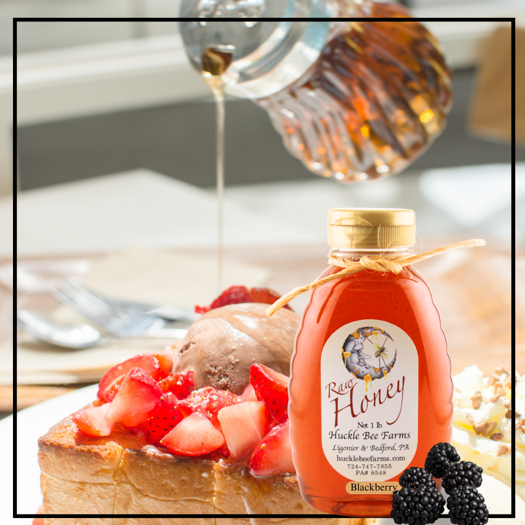 Blackberry Infused Honey