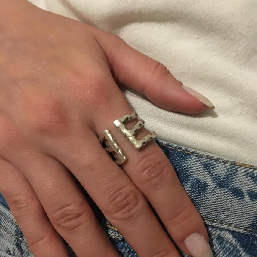 Wave From Band Ring