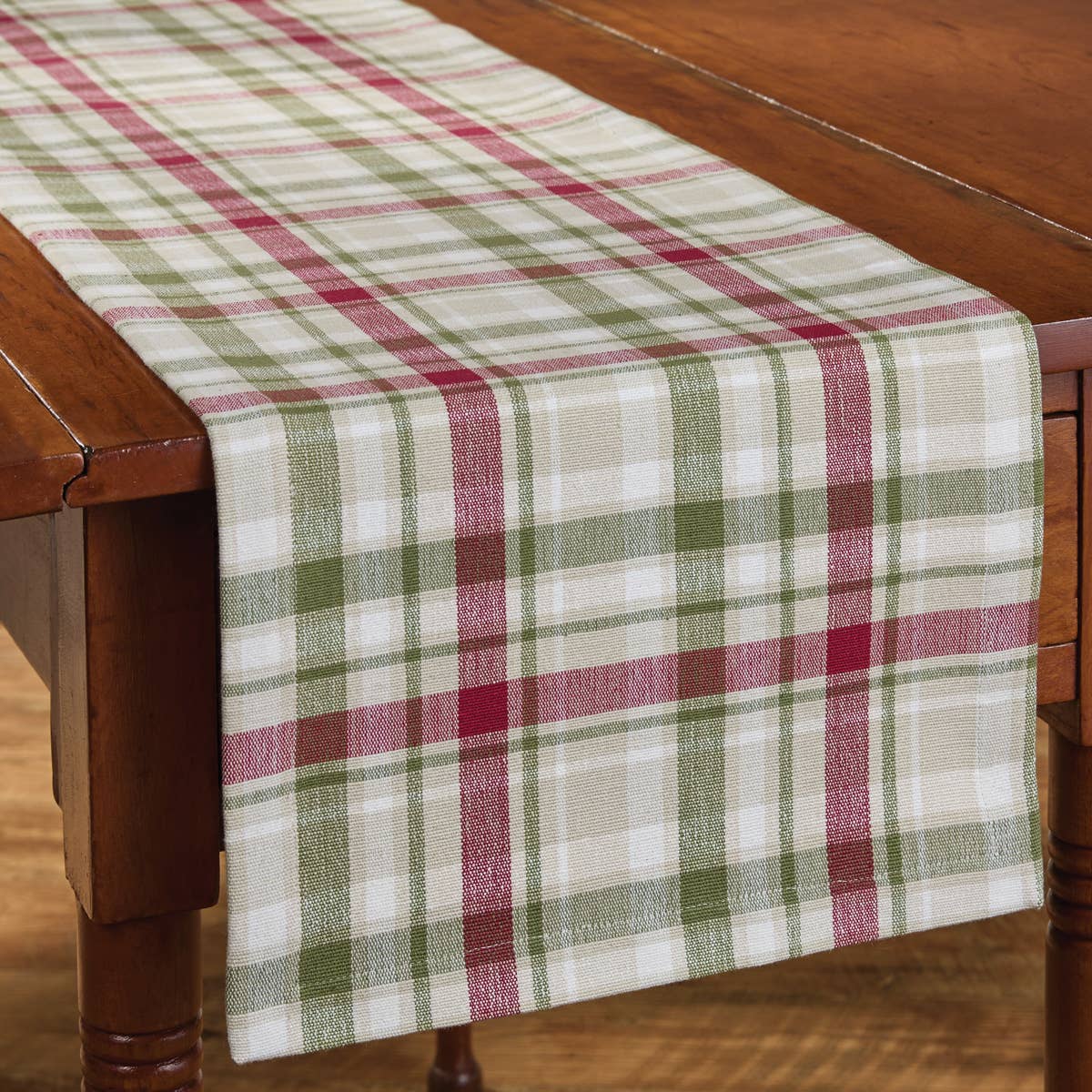 Christmas Barn Table Runner 54" L