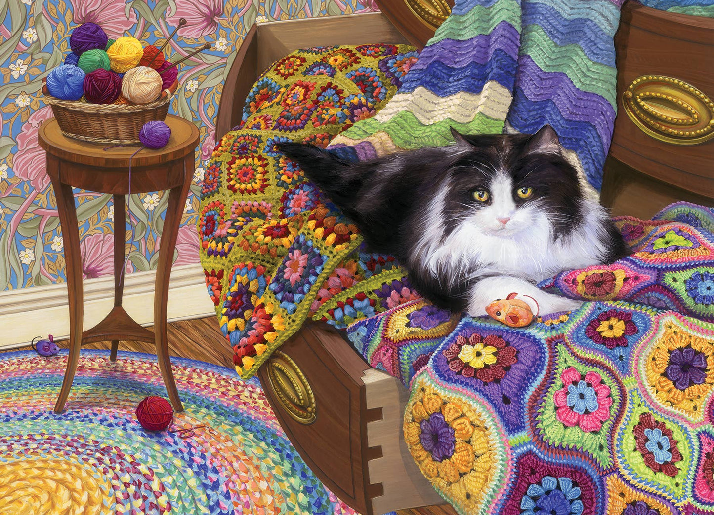 Comfy Cat 1000pc puzzle