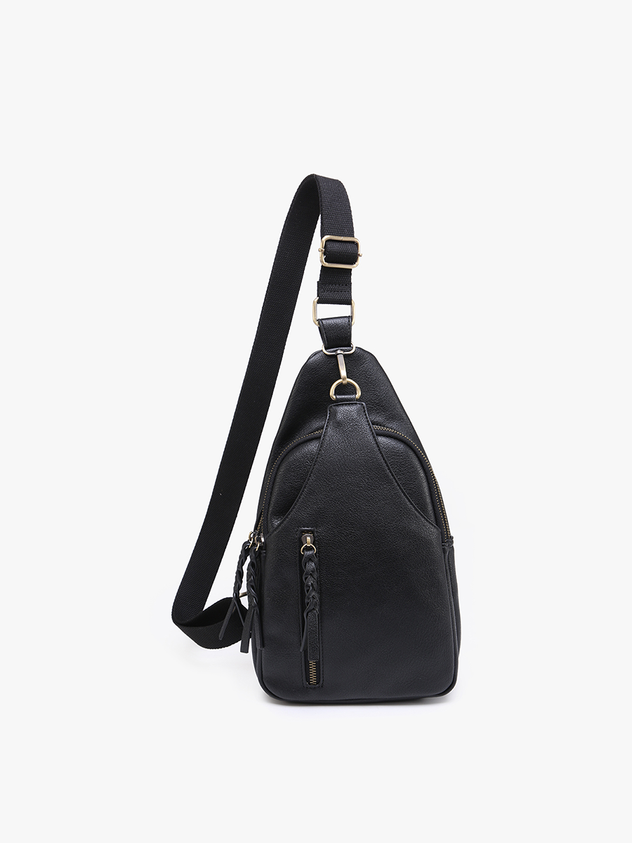 M2342 Nikki Dual Compartment Sling Pack Bag