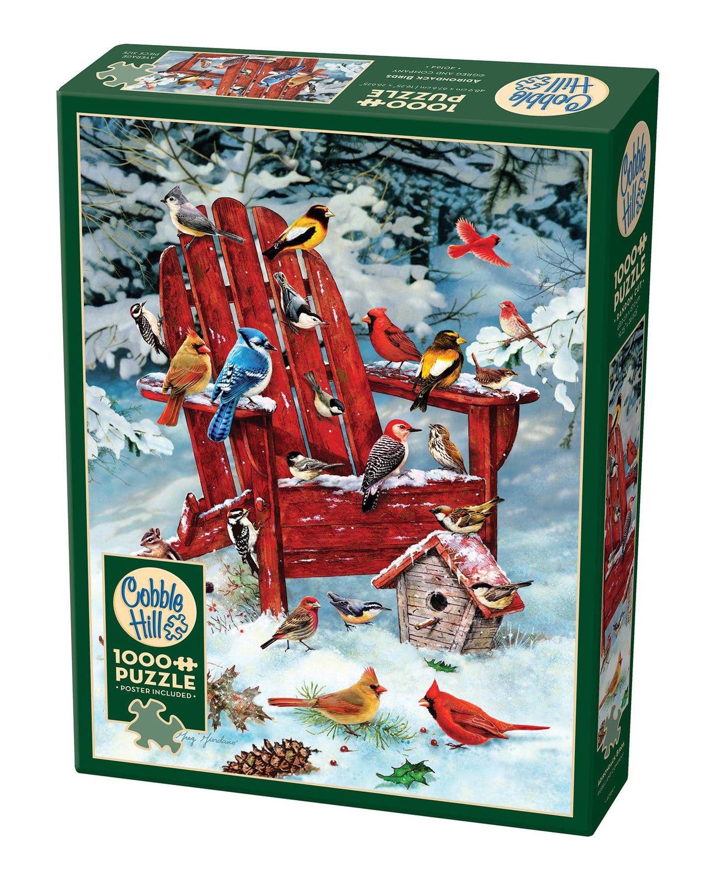 Adirondack Birds 1000pc puzzle