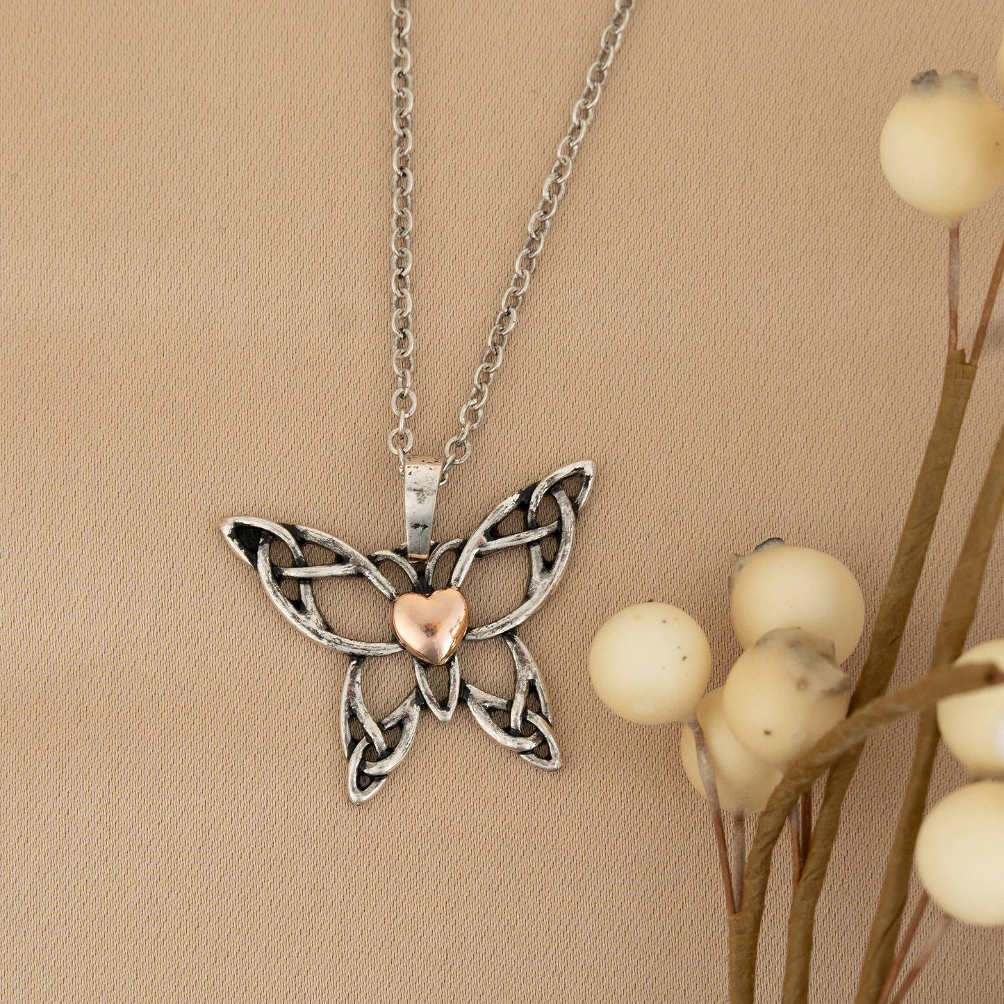 Elli Inspiration Spiritual Celtic 16" Pendant Necklace