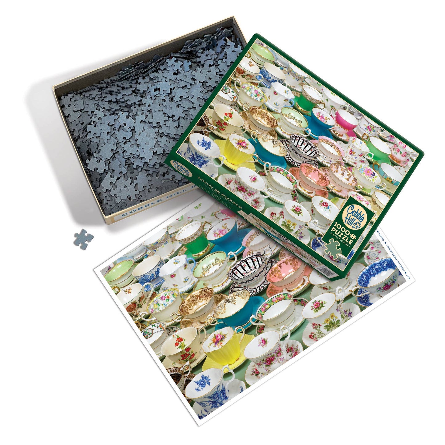 Teacups 1000pc puzzle