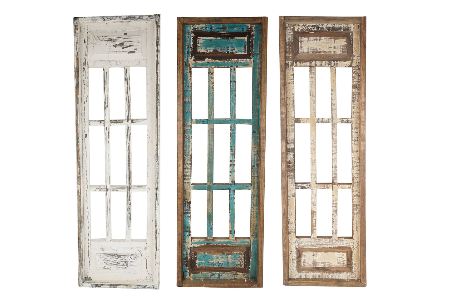 Monte Carlo Farmhouse Wall Decor Window-12x38 inches
