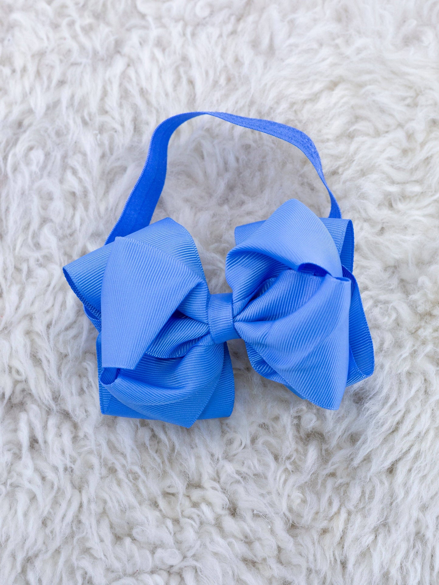 Double Layer Bow Headband 5 Inch - 29 Colors Available