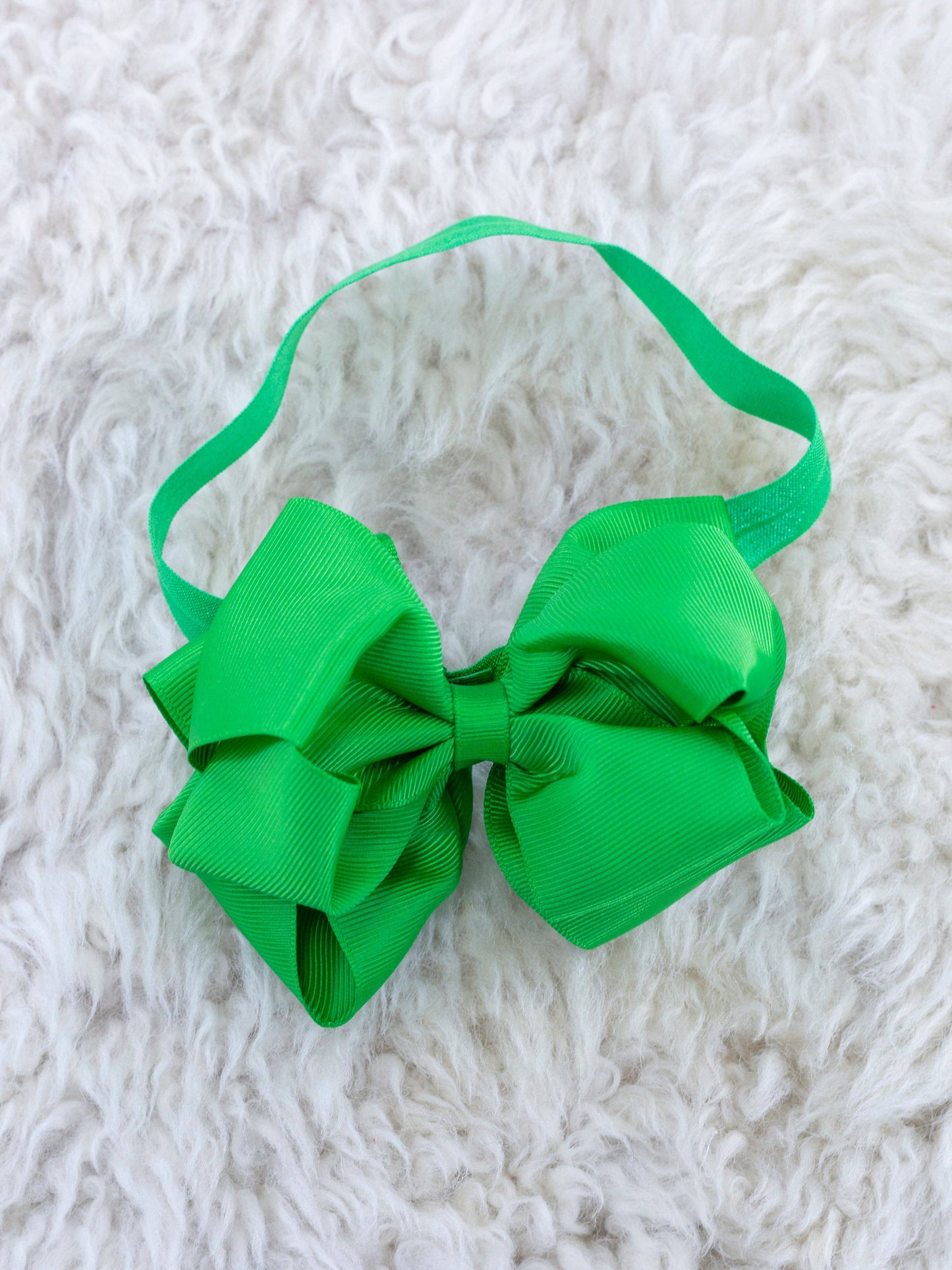Double Layer Bow Headband 5 Inch - 29 Colors Available