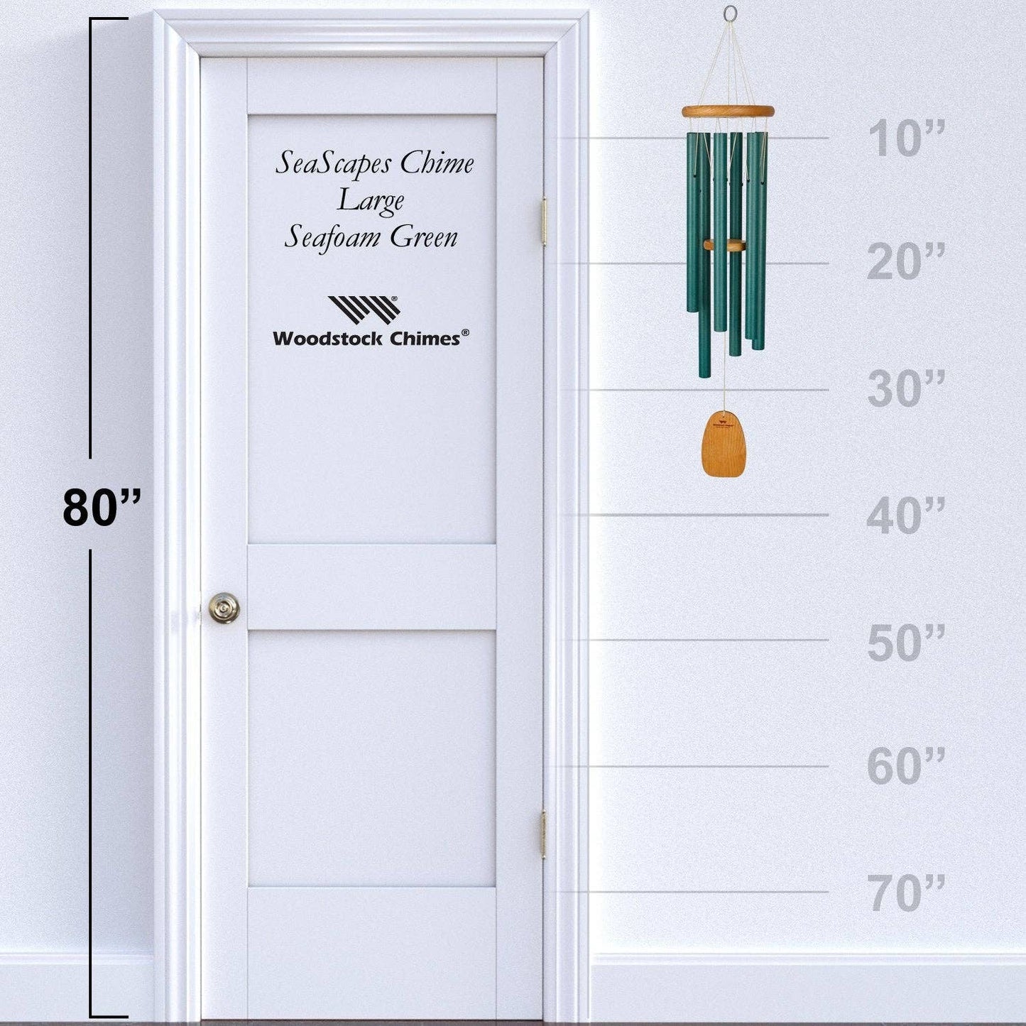 SeaScapes Chime™ - Seafoam Green, Large
