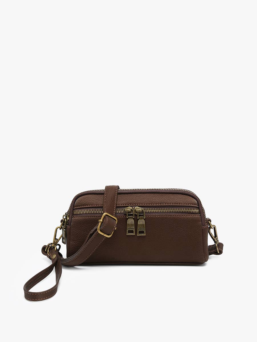 Sunny Dual Compartment Crossbody w/ Wristlet | M2887