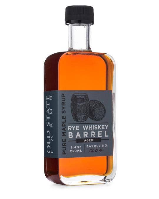 Rye Whiskey Barrel Aged Maple Syrup - 8.4oz - 250ML