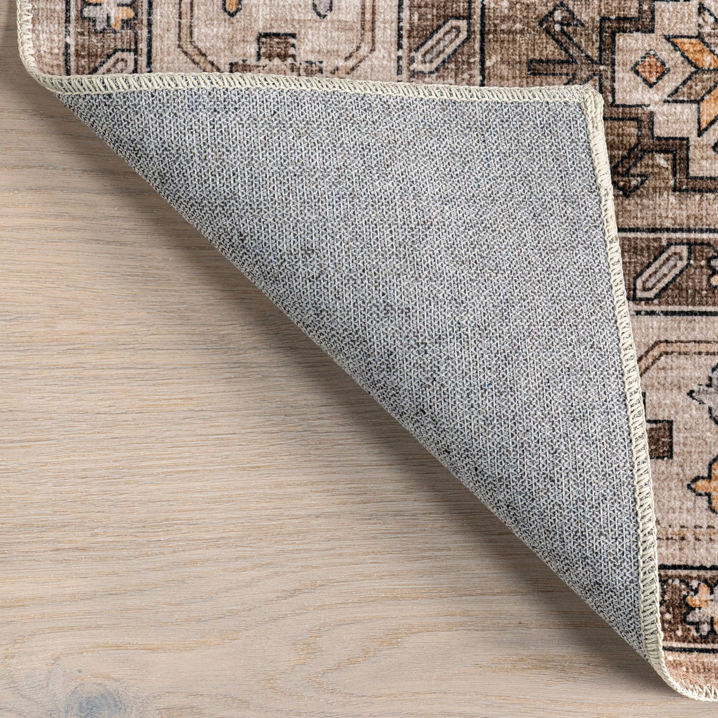 Lauren Liess Barbary Distressed Machine Washable Area Rug