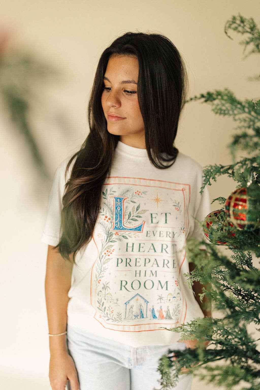 Let Every Heart Prepare Him Room Graphic Apparel