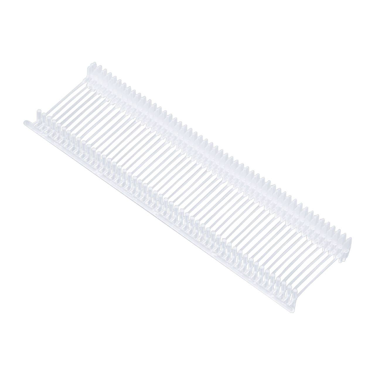 1" Clear Fine Fabric Tagging Fasteners - Carton of 5000
