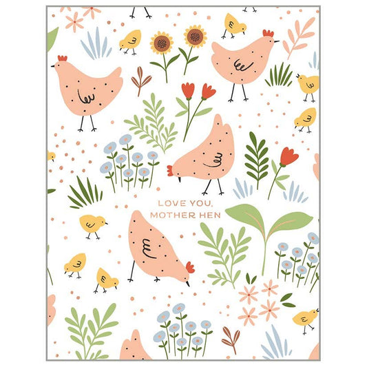 Mother Hen - Mother's Day Card