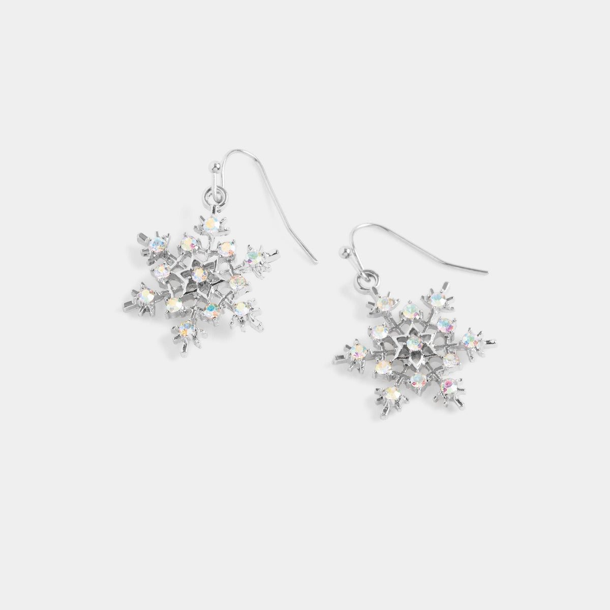 Shimmering Snowflake - Silver